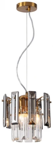 Подвесной светильник Ton 2159/05/02P Stilfort (220V, хрусталь, на тросе, круглые)