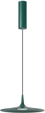 Подвесной светильник Odeon Light Sombra 7037/12L темно-зеленый/металл/акрил LED 12W 3000K 220V (на проводе, круглые)