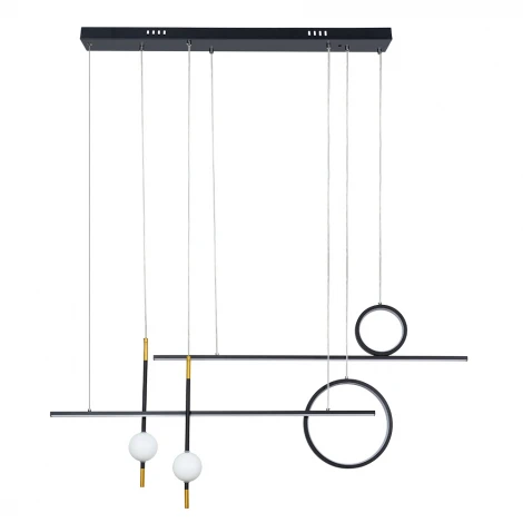 Подвесной светильник Arte Lamp Polaris A2610SP-85BK (LED, 220V, на тросе, шарики)