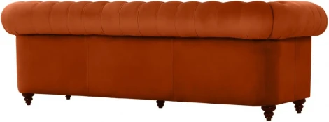 Диван Chester Classic ОГОГО (арт.344520), (Ткань/Оранжевый)