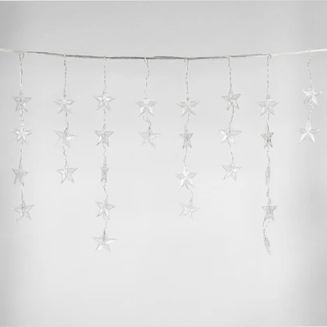 Гирлянда Uniel ULD-E5505-196/DTK WHITE-BLUE IP20 STARS-1
