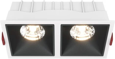 Встраиваемый светильник Alfa LED 3000K 2x15Вт 36° Dim Triac Maytoni Technical DL043-02-15W3K-D-SQ-WB (220V)