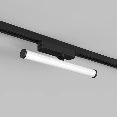 Трековый светильник однофазный 220V Denkirs Strom DK6448-BK (LED)