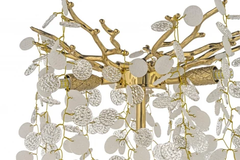 Интерьерная настольная лампа хрустальная Dio D'Arte Tavenna Gold H 4.1.1.103 G (220V)