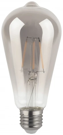 Лампочка светодиодная E27 7Вт ЭРА F-LED ST64-7W-824-E27 smoky F-LED ST64-7W-824-E27 smoky