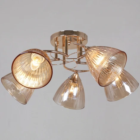 Подвесная люстра на штанге Reluce 02560-0.3-05 FG