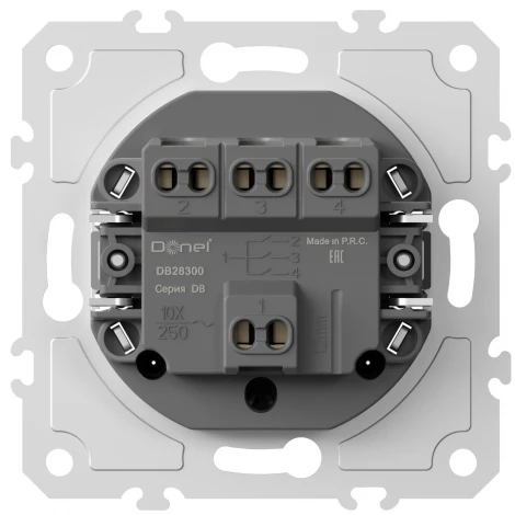 Механизм выключателя трехклавишного Donel DB DB28300
