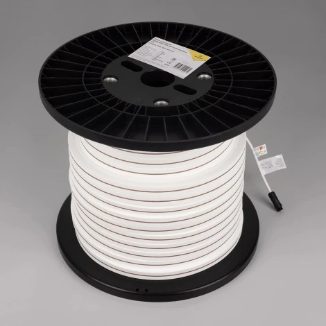Светодиодная лента герметичная MOONLIGHT-PRO-TOP-X320-20x20mm 48V White6000 (10 W/m, IP67, 30m, wire x2) (Arlight, Вывод боковой) 061075