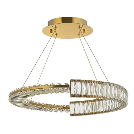 Подвесной светильник Arti Lampadari Carini L 1.5.60.100 G (LED, 220V, на тросе, кольцо)