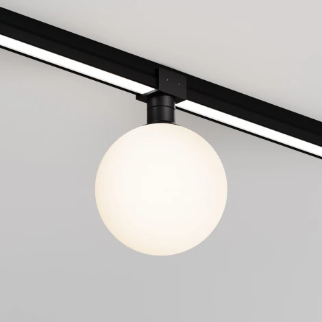Трековый светильник 9W 48V Maytoni Luna O-TR01-1-S-9WB3K (LED, шар, IP65)