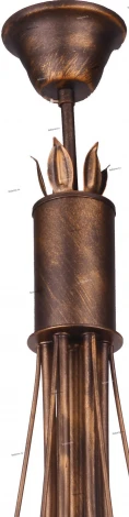 Потолочная люстра Toplight Lucinda TL7350D-06BR