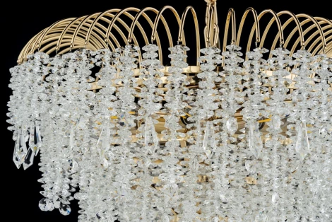 Подвесная люстра Arti Lampadari Ferla E 1.5.46.105 G (220V, хрусталь, на цепи)