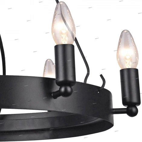 Подвесная люстра Arte Lamp Bastaglia A8811SP-6BK