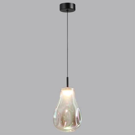 Подвесной светильник Odeon Light Nave 5098/4LB черный/бензиновый/металл/стекло LED 4W 4000K (220V, на проводе)