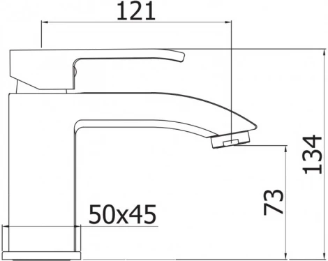 Смеситель Cezares Livello LSM1-01-W0 для раковины