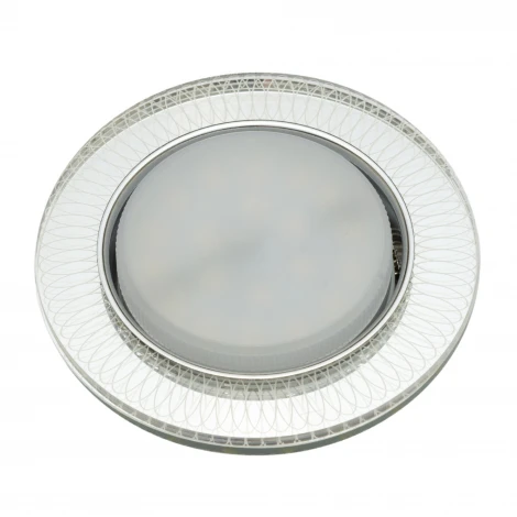 Встраиваемый точечный светильник Fametto Luciole DLS-L155 GX53 GLASSY/CLEAR 3D (220V, круглые)