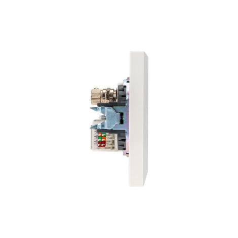 Розетка компьютерная RJ45 кат6 + TV с/у жемчуг Kranz Strong KR-78-0722-4