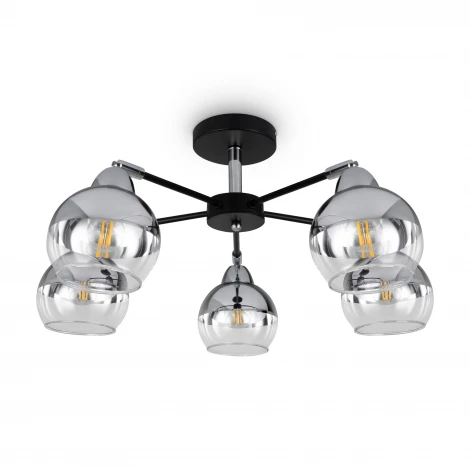 Потолочная люстра на штанге Freya Jasper FR5225PL-05B