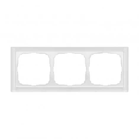 Рамка на 3 поста (матовый белый) Systeme Electric GAL330103