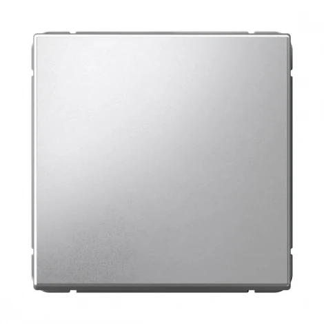 Переключатель одноклавишный (алюминий) Systeme Electric GAL000361S