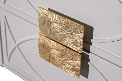 151SV-000013 Стол письменный(правый) бежевый 130*80*60см Garda Decor