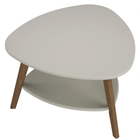 Стол журнальный Бруклин латте/орех кантри Mebelik 009936