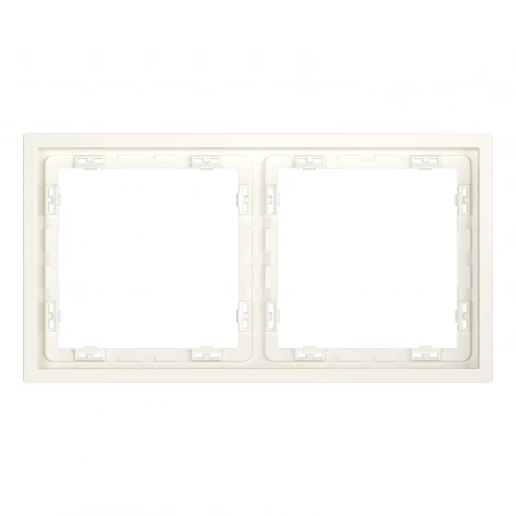 Рамка пластиковая на 2 пост (хлопок) Voltum S70 VLS100213