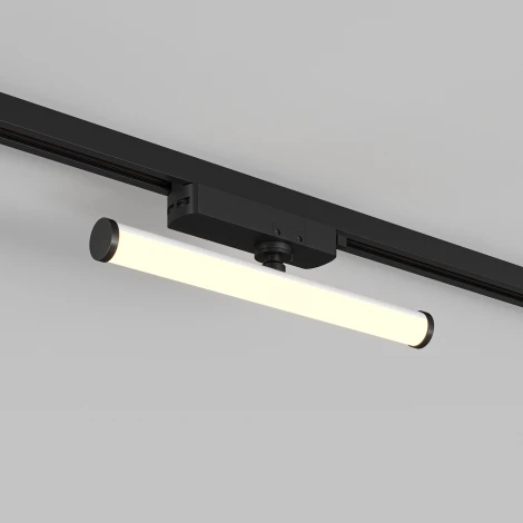 Трековый светильник однофазный 220V Denkirs Strom DK6438-BK (LED)