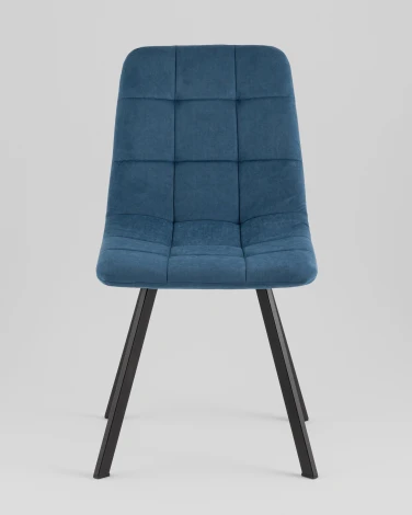 Стул Одди Original Square велюр синий Stool Group УТ000042516