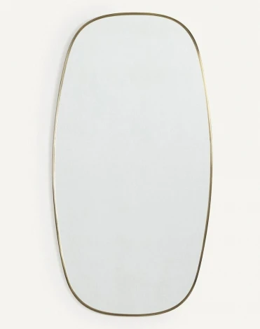 Ovo M Gold Зеркало в тонкой раме Art-Zerkalo SM080GL 13987