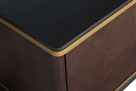 151SV-10003 Тумба под ТВ 4-х дверная шпон 200*58*40см Garda Decor