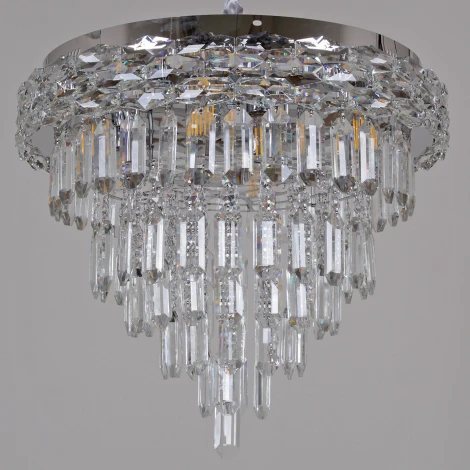 Подвесная люстра хрустальная Reluce 31070-0.4-500 MX CH
