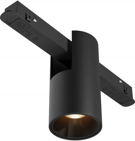 Трековый светильник магнитный 48V Maytoni Alfa TR122-2-7W3K-B (LED, круглые)