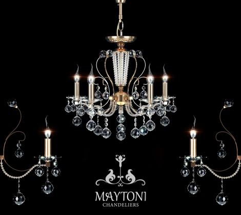 Подвесная люстра Maytoni Monogram 8 DIA130-05-G