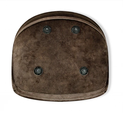 Стул барный Sheffilton SHT-ST19-SF1/S29 коричневый трюфель/черный муар 2718924004