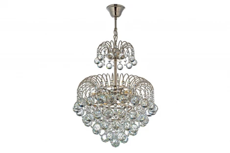 Подвесная люстра Arti Lampadari Bellagio E 1.5.40.100 N (220V, хрусталь, на цепи)