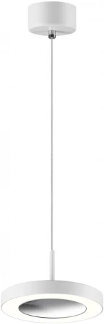 Подвесной светильник светодиодный Novotech Mirror 359280 OVER белый IP20 LED 18W 85-265V 1350Лм 3000К (220V, на проводе, круглые)