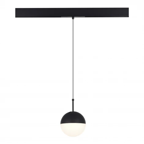 Магнитный трековый светильник ST Luce Skyline 48 ST681.446.07 Черный LED 1*7W 48V