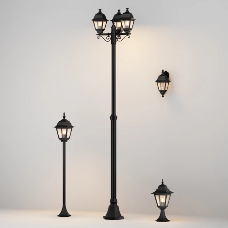 Наземный фонарь Maytoni Abbey Road O004FL-01B (220V, IP44)