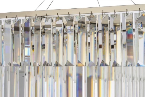 Подвесная люстра Arti Lampadari Enio E 1.5.50.100 NP (220V, хрусталь, на тросе)