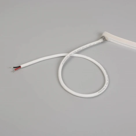 Светодиодная лента герметичная MOONLIGHT-3D-X544-10x10mm 24V Day4000 (8 W/m, IP67, 5m, wire x1) (Arlight, Вывод боковой) 041501