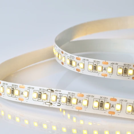 Светодиодная лента Uniel ULS-M14-2835-168LED/m-10mm-IP20-DC12V-14W/m-5M-3000K PROFI катушка в герметичной упаковке