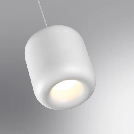 Подвесной светильник с механизмом регулировки высоты Novotech Lisse 359437 белый LED 10W 220V 3000K (на проводе, круглые)