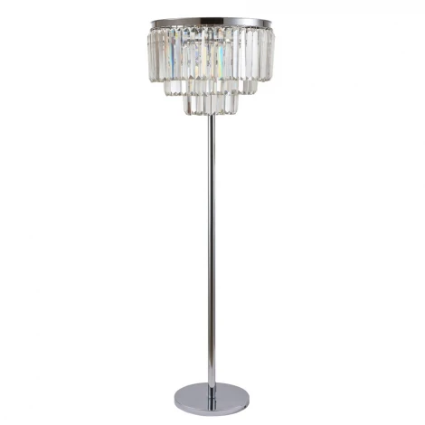 Торшер Divinare Nova 3001/02 PN-6 (220V, хрусталь, подвески, круглые)