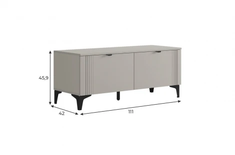 Гостиная "Рич К1" (1800х420х1800 мм) Mebelson ГК01Рич.3478