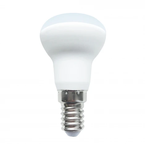 Лампа светодиодная, форма "Рефлектор", матовая, дневной белый свет 6500K Volpe Norma LED-R39-3W/6500K/E14/FR/NR