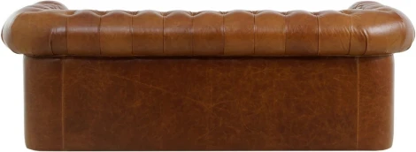 Диван Chesterfield ОГОГО (арт.329498), (Ткань/Коричневый)