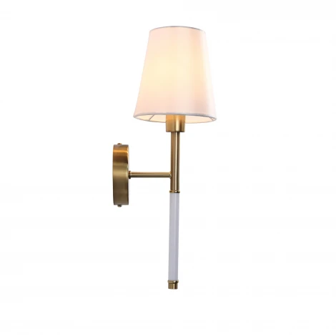 Бра ST Luce Регалия SL1406.301.01 Латунь/Белый E14 1*40W