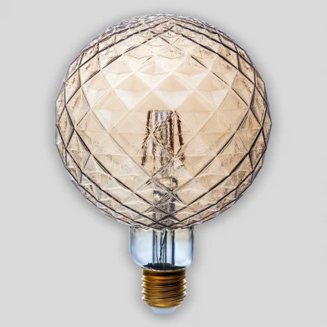 Лампочка светодиодная филаментная прозрачный шар E27 4W Thomson Deco Carat TH-B2193