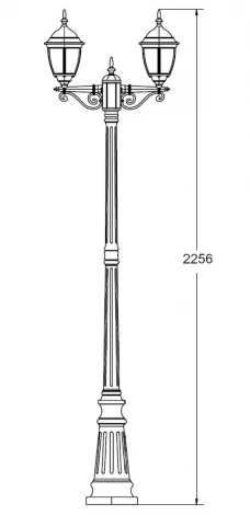 Наземный фонарь Oasis Light Arsenal S Bg 91209A